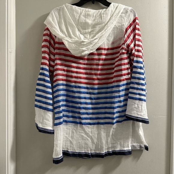 LEMLEM American Striped Scoop Neck Tunic - Picture 5 of 5